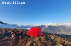 Hilleberg Anaris Leichtzelt, ideal für Biwak, Vol Biv, Trekk